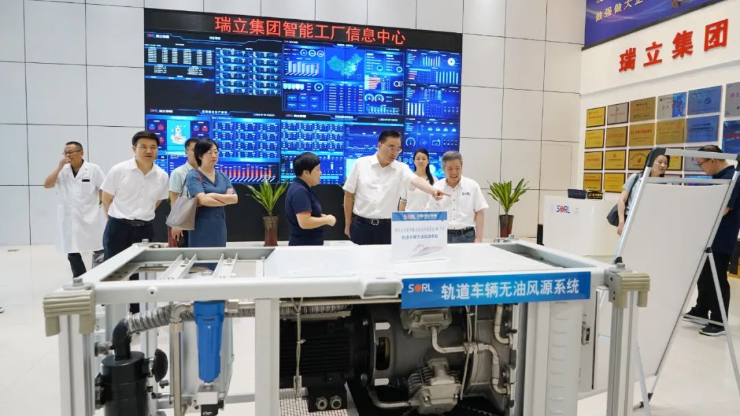 浙江省工商聯黨組副書記、副主席蔡曉春調研瑞立