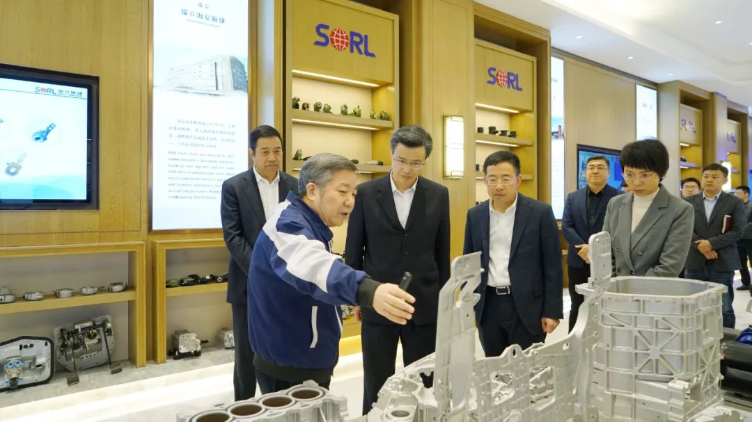 溫州市委常委、市紀委書記、市監委主任金煥民一行來瑞立調研